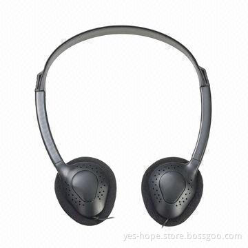 Noise Cancelling Aviation Headset, 32 Ohms Impedance, 50mW Maximum Input Power
